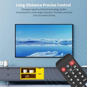 img 1 attached to Enhanced Universal Remote Control for All Samsung TV Models: LCD, LED, QLED, SUHD, UHD, HDTV, Curved, Plasma, 4K, 3D, Smart TVs | Buttons for Netflix, Prime Video & Smart Hub