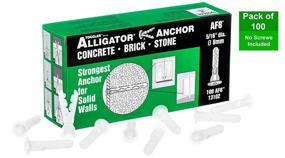 img 4 attached to Alligator Flanged Polypropylene Fastener Fasteners - Superior Strength for Secure Fastening