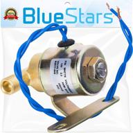 blue stars ultra durable humidifier solenoid valve replacement for aprilaire models - exact fit 24v 2.3w 60hz - b2015-s85 b2017-s85 4040 - models 220 224 400 400m 440 500 600 600m 700 логотип