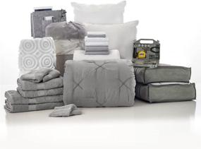 img 4 attached to OCM Essentials 24 Piece Collection Comforter