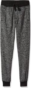 img 2 attached to Comfort in Style: Southpole Boys' 👖 Big Jogger Fleece Pants, Marled Color Collection