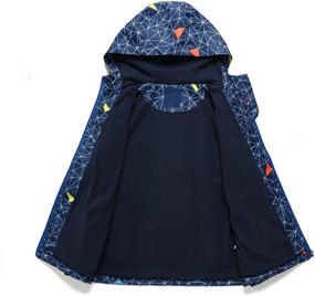 img 2 attached to 🌸 Waterproof Star Flower Jackets – Boys' Clothing and Outerwear Jackets & Coats