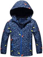 🌸 waterproof star flower jackets – boys' clothing and outerwear jackets & coats logo