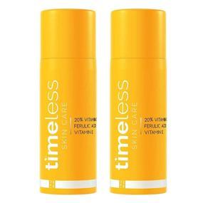 img 4 attached to 🍊 Timeless Skincare 20% Vitamin C E Ferulic Acid Serum 1-Ounce - Double Pack Amazing Deals!