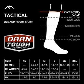 img 3 attached to 🧦 Darn Tough Tactical Boot Extra Cushion Sock: Superior Comfort and Durability for Tactical Footwear