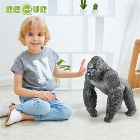img 2 attached to 🦍 Large Mountain Gorilla Toy by RECUR