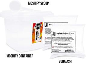 img 3 attached to 🌈 Get Brighter Colors with Jacquard Soda Ash Dye Fixer - Procion MX Activation - 2 lbs - Includes Moshify Storage Bin & Measuring Scoop