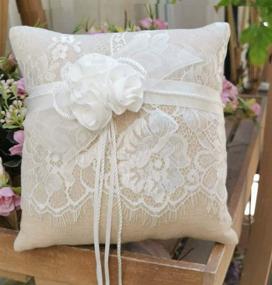img 2 attached to Awtlife Wedding Pillow Flower Ceremony