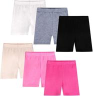 ultimate comfort and style: auranso girls' breathable sports skirts shorts logo