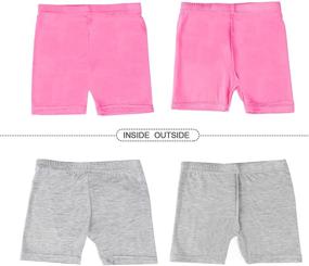 img 2 attached to Ultimate Comfort and Style: Auranso Girls' Breathable Sports Skirts Shorts