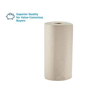 img 2 attached to 🧻 GP PRO Georgia-Pacific Blue Basic 2-Ply Recycled Perforated Paper Roll Towel (Previously Envision), Brown, 28290, 250 Sheets - 12 Rolls/Case