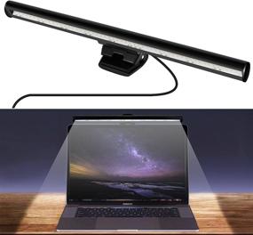 img 4 attached to 🌞 NETVIP Laptop Monitor Light Bar: Glare-Free LED Task Lamp for Eye Care, USB Powered, 3 Color Temperature, 10 Dimming Brightness Levels – Ideal for Home, Office, or Travel