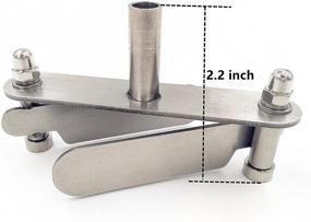 img 2 attached to 📐 TIPU 4-Inch Marking Center Finder Tool, Ideal for Woodworking - Medium Size