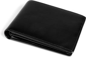 img 3 attached to Genuine Leather Tri-Fold Wallet with RFID Blocking Feature - Enhancing Security and Protection