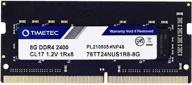 💻 upgrade your laptop's memory with timetec 8gb ddr4-2400mhz ram module logo