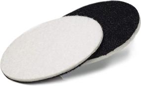 img 1 attached to 🔮 Полировочный набор GP-PRO Felt Polishing Pad 11010: идеально подходит для стекла, пластика, металла, мрамора - диаметр 6 дюймов - набор из 5 падов