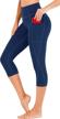 heathyoga waisted pockets leggings athletic sports & fitness in team sports logo
