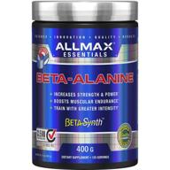 💪 добавка beta-alanine для питания allmax nutrition, 14.11 унции (400 г) логотип