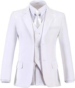 img 3 attached to 👔 Ultimate Selection: Lycody Communion Toddler Wedding Boys' Clothing, Suits & Sport Coats