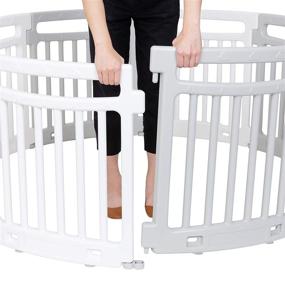 img 2 attached to Exploring Boundaries: Baby Trend Circular Baby and Toddler Playpen