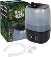 4l reptile humidifier/fogger with new digital timer - convenient top water addition - ideal for reptiles, amphibians, and herps - compatible with all terrariums and enclosures logo