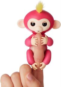 img 3 attached to Yellow Interactive Monkey Fingerlings by WowWee