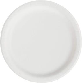 img 2 attached to Convenient 24-Count Emerald Green Paper Lunch Plates by Creative Converting Touch of Color