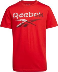 img 1 attached to 👕 Reebok Boys Short Sleeve Athletic Graphic T-Shirt (2 Pack) - Enhanced SEO