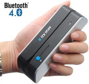 img 2 attached to Revolutionary Bluetooth MSR Card Reader/Writer: Enhance Your Card Encoding Experience with MSRX6(BT)