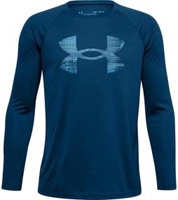 img 2 attached to 👕 Длинный рукав майки Under Armour для мальчиков среднего размера