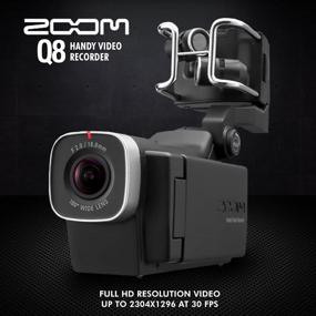 img 3 attached to Захватывайте видео высокого качества с помощью видео-рекордера Zoom Q8 Handy и наслаждайтесь объемным звуком с наушниками Samson Studio - включен роскошный комплект аксессуаров!