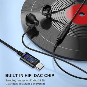 img 2 attached to 🎧 Наушники ACAGET с разъемом USB C для Galaxy S21 Ultra: HiFi стерео наушники для серии Samsung Galaxy S, Note и других моделей - Черные