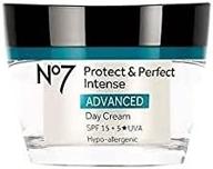 boots no7 protect & perfect intense advanced day cream with spf 30, 1.69 oz logo