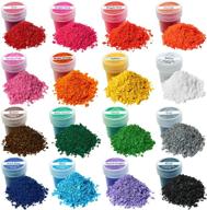 🕯️ wax dyes for candle making - vibrant 16 color set - 0.2 oz candle dye for soy candle making logo