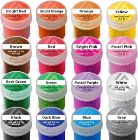 img 3 attached to 🕯️ Wax Dyes for Candle Making - Vibrant 16 Color Set - 0.2 oz Candle Dye for Soy Candle Making