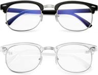 seeband blocking glasses rimless computer logo