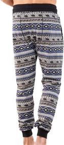 img 3 attached to 👖 LazyOne Plaid Large Men's Joggers: Stylish Clothing for Comfortable Sleep & Lounge