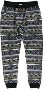 img 2 attached to 👖 LazyOne Plaid Large Men's Joggers: Stylish Clothing for Comfortable Sleep & Lounge