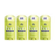 ban powder fresh 24-hour invisible antiperspirant: ultimate wetness protection for women and men, pack of 4 logo