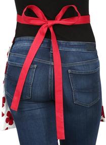 img 1 attached to 🥚 Cackleberry Home Egg Collecting Apron with 12 Pockets, Hearts & Lace: Organize and Gather Eggs Effortlessly