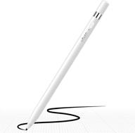 🖊️ mixoo fine tip stylus pen with palm rejection - white, compatible with ipad 2019(7th gen), ipad 2018(6th gen), ipad air 3, ipad mini 5, ipad pro 11/12.9 inch logo
