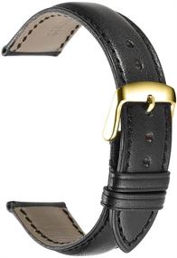 img 4 attached to Genuine Calfskin Leather Padded Men's Watches by IStrap