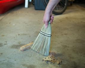 img 1 attached to 🧹 Quickie Professional Wire Wound Corn Whisk Broom: Efficiently Remove Dirt and Debris from Multiple Surfaces – Perfect for Porches, Floors, Decks, Driveways, and Sidewalks