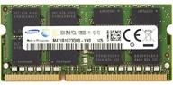 💾 samsung 8gb ddr3l-1600 sodimm notebook memory with cl11 samsung chip logo