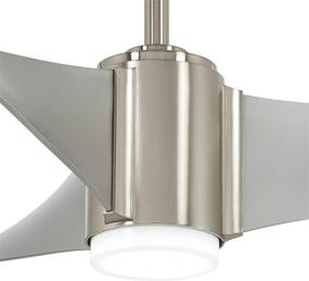 img 3 attached to 💨 Minka-Aire 60-Inch LED Ceiling Fan in Brushed Nickel/Silver