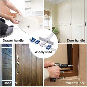 img 1 attached to 🔧 Ultimate Cabinet Handle Template Jig: The Fastest and Most Accurate Woodworking Tool for Handles, Knobs & Pulls