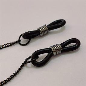 img 1 attached to 🕶️ Keep Your Sunglasses and Eyeglasses Secure with the Sunglass Eyeglass Necklace Retainer Lanyards