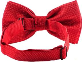 img 1 attached to 🎀 Effortless Elegance: Pre Tied Adjustable Man Men Bow Ties - Now Available!