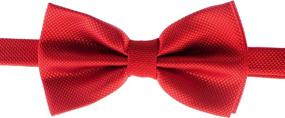 img 2 attached to 🎀 Effortless Elegance: Pre Tied Adjustable Man Men Bow Ties - Now Available!