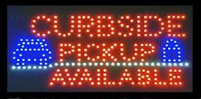 img 2 attached to 🌟 19x10 Open LED Neon Business Motion Light Sign HL103 with Ultra Bright CURBSIDE Pickup Option